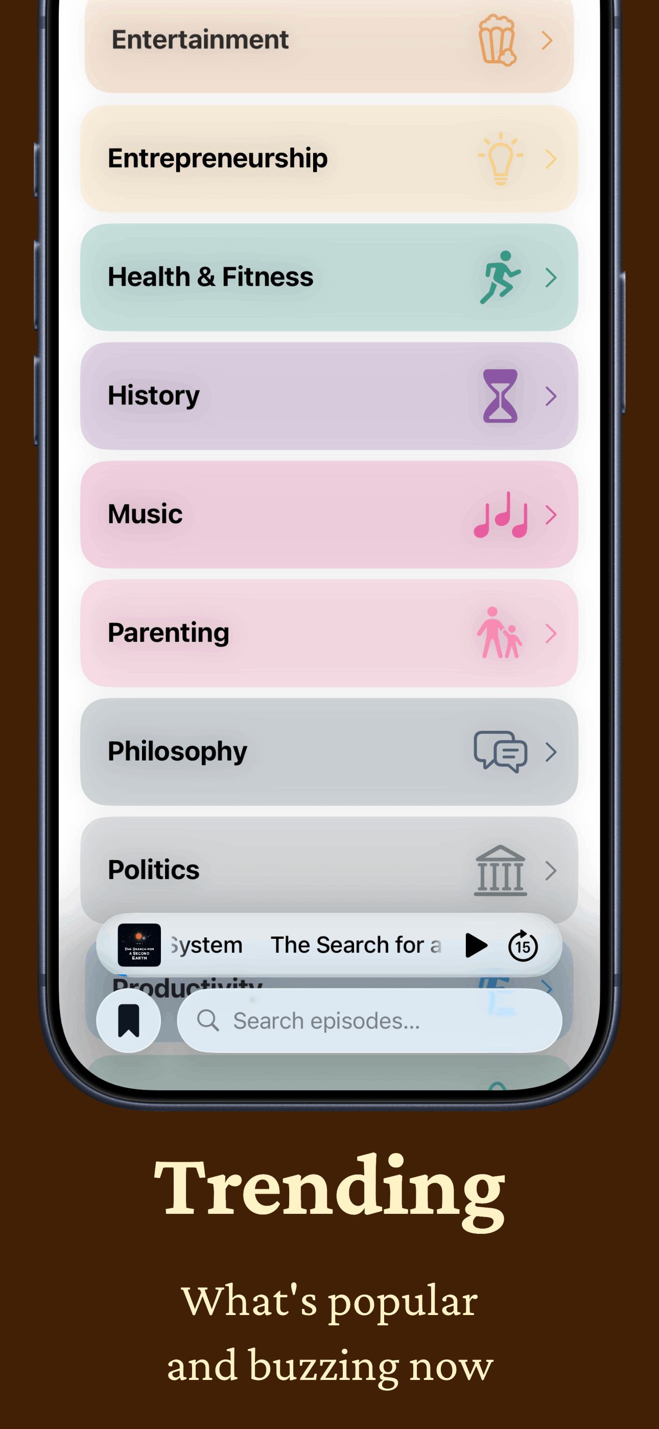 Casti - Personalized Podcasts screenshot 6